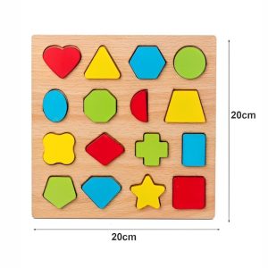 Puzzle formes Montessori