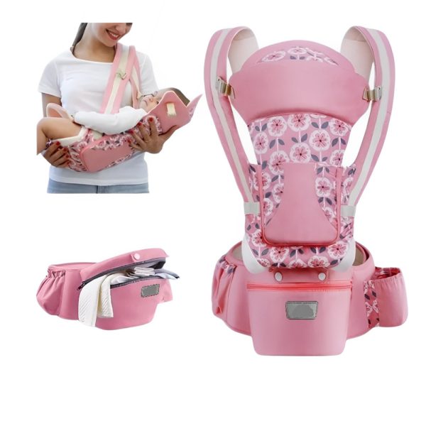 Porte bébé Rose